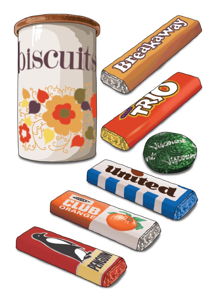 Biscuits of the 1970s and 80s