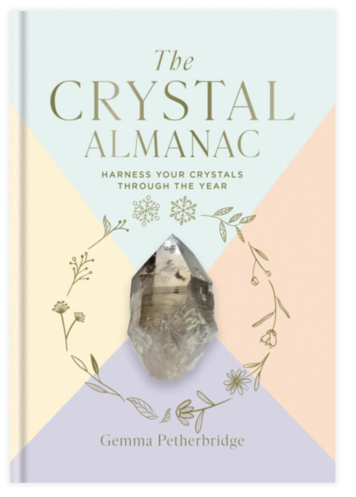 The Crystal Almanac - cover design - published by Godsfield Press